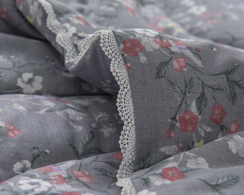Одеяло Sofi De Marko ХОЛЛИ микроволокно/хлопок серый 160х220, фото, фотография