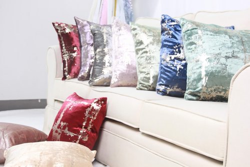 Декоративная наволочка Sofi De Marko АМАЛИЯ велюр коричневый 45х45, фото, фотография