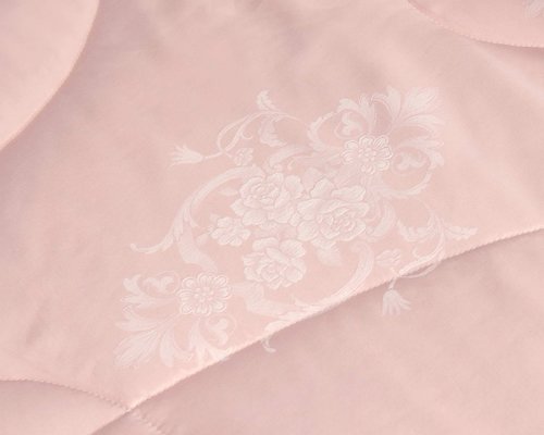 Одеяло Sofi De Marko ШАРЛИЗ микроволокно/тенсель+полиэстер персиковый 160х220, фото, фотография