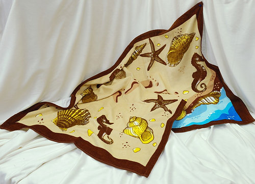 Пляжное полотенце plt043-2 75 х 150 см, фото, фотография