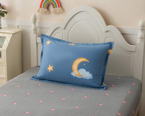 Детское постельное белье Sofi De Marko MOON хлопковый сатин 1,5 спальный, фото, фотография