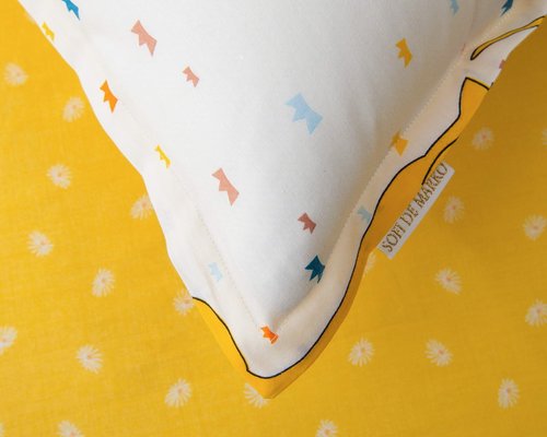 Детское постельное белье Sofi De Marko ДИНО хлопковый сатин жёлтый 1,5 спальный, фото, фотография