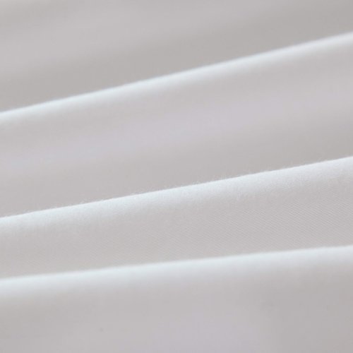 Простынь на резинке Sofi De Marko МАРМИ хлопковый сатин белый 180х200+30, фото, фотография