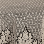 Скатерть круглая Karna MARION полиэстер кремовый D=150, фото, фотография