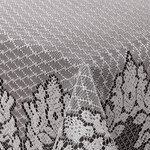 Скатерть прямоугольная Karna MARION полиэстер серый 150х220, фото, фотография