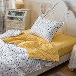 Детское постельное белье без пододеяльника с одеялом Sofi De Marko ПИНГВИНЯТА хлопковый сатин 1,5 спальный, фото, фотография