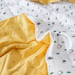Детское постельное белье без пододеяльника с одеялом Sofi De Marko ПИНГВИНЯТА хлопковый сатин 1,5 спальный, фото, фотография