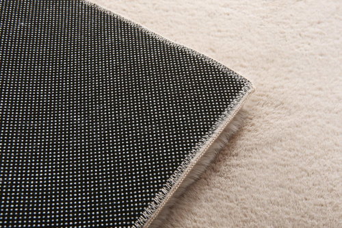 Набор ковриков Sofi De Marko CAMILLA искусственный мех светло-бежевый, фото, фотография