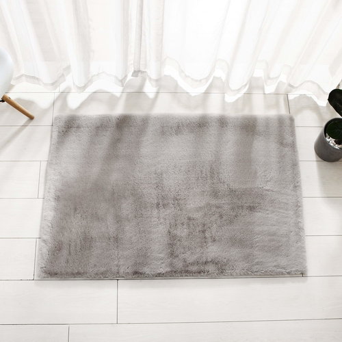 Набор ковриков Sofi De Marko CAMILLA искусственный мех светло-серый, фото, фотография