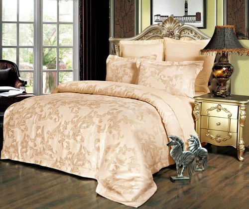 Постельное белье Sofi De Marko ЛУКРЕЦИЯ хлопковый сатин-жаккард V1 евро, фото, фотография