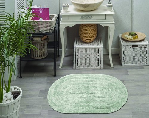 Набор ковриков для ванной Sofi De Marko NIKOLETT махра ментол, фото, фотография