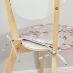 Подушка-сидушка для стула Sofi De Marko ДАРИНА полиэстер 40х40, фото, фотография
