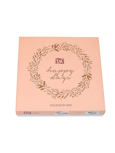 Постельное белье TAC HAPPY DAYS LOREN хлопковый сатин серый евро, фото, фотография