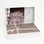 Постельное белье Karven ADVINA хлопковый сатин mink 1,5 спальный, фото, фотография