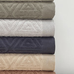 Набор полотенец для ванной 6 шт. Sikel GALAKSI хлопковая махра 50х90, фото, фотография