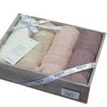 Подарочный набор полотенец-салфеток 40х60 см (4 шт.) Maison Dor SUZANNE хлопковая махра, фото, фотография