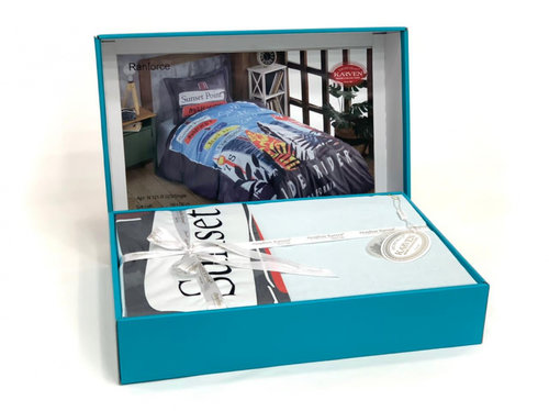 Детское постельное белье Karven DIGITAL PRINT хлопковый ранфорс V23 1,5 спальный, фото, фотография