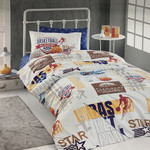 Детское постельное белье Karven YOUNG STYLE FOCUS хлопковый ранфорс 1,5 спальный, фото, фотография