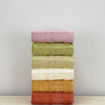 Набор полотенец для ванной 6 шт. Cestepe SANTIANO бамбуковая махра 50х90, фото, фотография