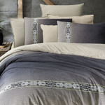 Постельное белье Sarev RANUA хлопковая фланель V1 евро, фото, фотография