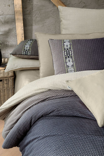 Постельное белье Sarev RANUA хлопковая фланель V1 евро, фото, фотография