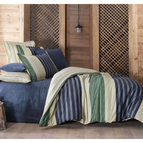 Постельное белье Sarev LAVERNA хлопковая фланель V1 евро, фото, фотография