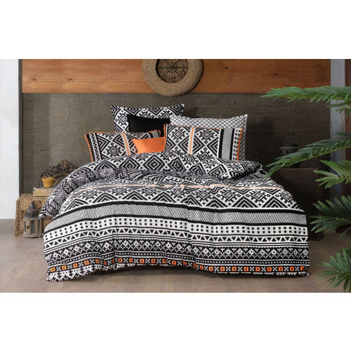 Постельное белье Sarev PAMIRA хлопковая фланель V1 евро, фото, фотография