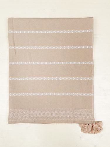 Пляжное полотенце, парео, палантин (пештемаль) Karven ANATOLIA хлопок персиковый 100х150, фото, фотография