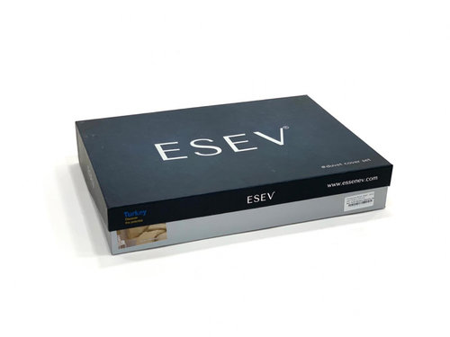 Постельное белье Essen ROZERIN хлопковый сатин kapicino евро, фото, фотография