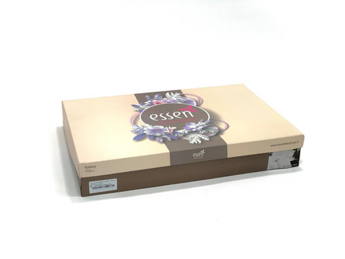 Постельное белье Essen RUYA хлопковый сатин pudra евро, фото, фотография