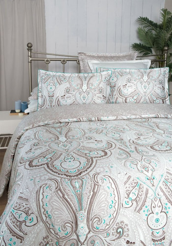 Постельное белье Sarev NIAVARAN хлопковый сатин делюкс V1 евро, фото, фотография