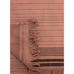 Пляжное полотенце, парео, палантин (пештемаль) Karven LIDYA хлопок кирпичный 100х150, фото, фотография