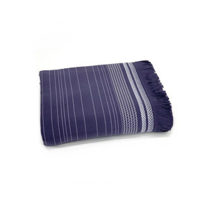 Пляжное полотенце, парео, палантин (пештемаль) Karven LIDYA хлопок фиолетовый 100х150