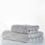 Полотенце для ванной Zebra Casa EVA хлопковая махра серый 70х140, фото, фотография