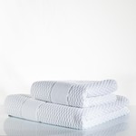 Полотенце для ванной Zebra Casa MIEL хлопковая махра белый 70х140, фото, фотография