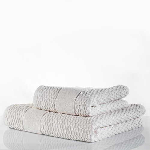 Полотенце для ванной Zebra Casa MIEL хлопковая махра бежевый 50х90, фото, фотография