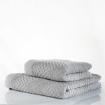 Полотенце для ванной Zebra Casa VENTO хлопковая махра серый 50х90, фото, фотография