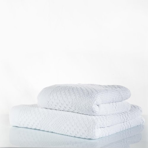 Полотенце для ванной Zebra Casa VENTO хлопковая махра белый 50х90, фото, фотография