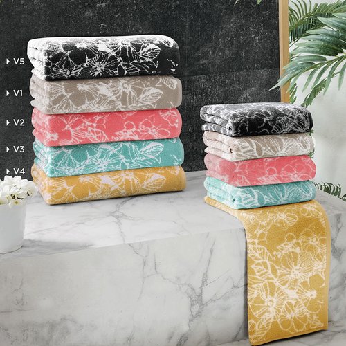 Полотенце для ванной Sarev SENIORITA хлопковая махра бирюзовый 50х90, фото, фотография