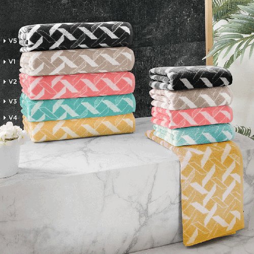 Полотенце для ванной Sarev SENIORITA хлопковая махра коралловый 50х90, фото, фотография