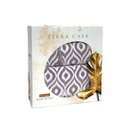 Покрывало Zebra Casa ALL DAYS IKAT жаккард фиолетовый 250х260, фото, фотография