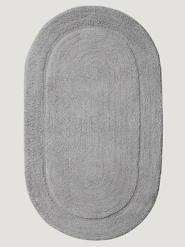 Коврик Karna SALIDA хлопковая махра серый 60х100, фото, фотография