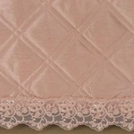 Покрывало Sofi De Marko СИМОНА атлас полиэстер светло-розовый 240х260, фото, фотография