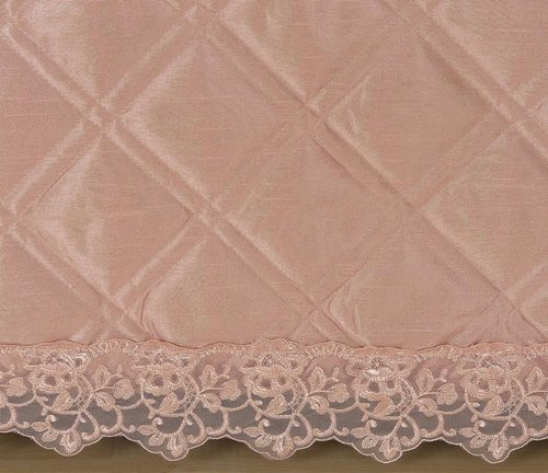 Покрывало Sofi De Marko СИМОНА атлас полиэстер светло-розовый 240х260, фото, фотография