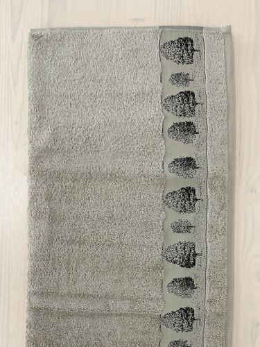 Набор полотенец для ванной 6 шт. Pupilla FREYA бамбуковая махра 50х90, фото, фотография