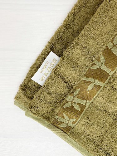 Набор полотенец для ванной 6 шт. Pupilla GOLD бамбуковая махра 70х140, фото, фотография