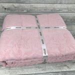 Махровая простынь-покрывало для укрывания Efor хлопок розовый 160х220, фото, фотография