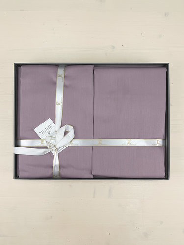 Постельное белье First Choice SNAZZY хлопковый сатин lavender евро, фото, фотография