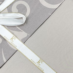 Постельное белье First Choice SWETA хлопковый сатин beige евро, фото, фотография