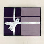 Постельное белье First Choice DUET STYLE хлопковый сатин purple & lilac евро, фото, фотография